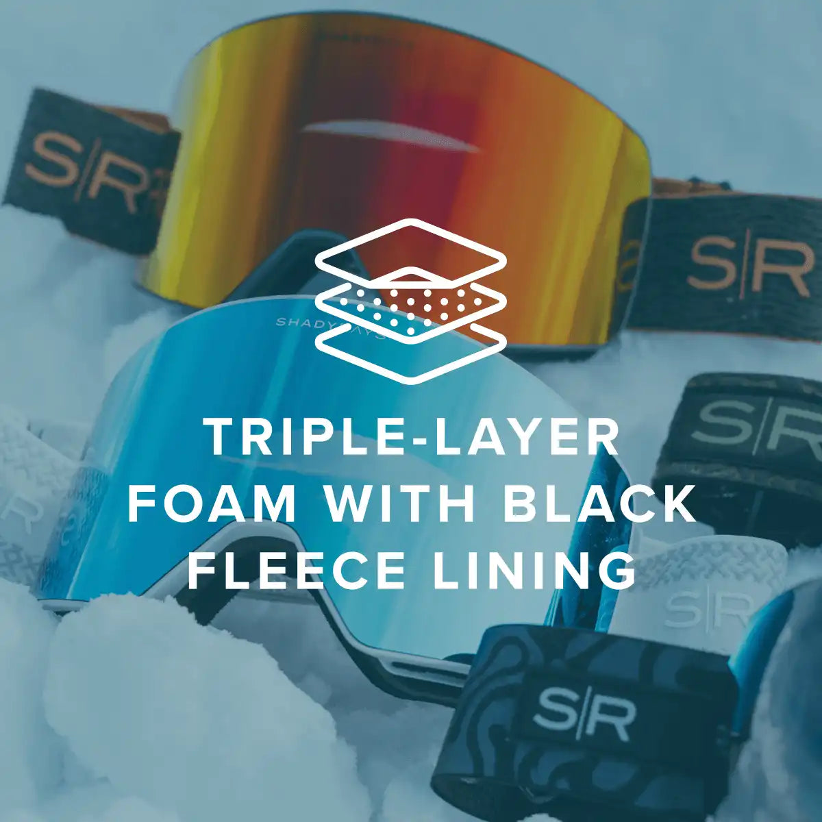 Denali Snow Goggle - Independence Navy
