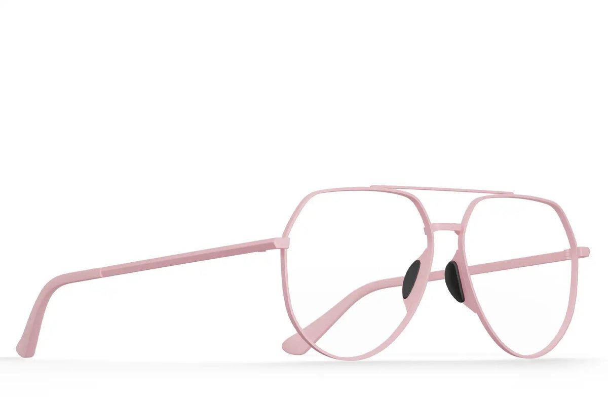 Tangle Free Aviator Hex Rx - Rose