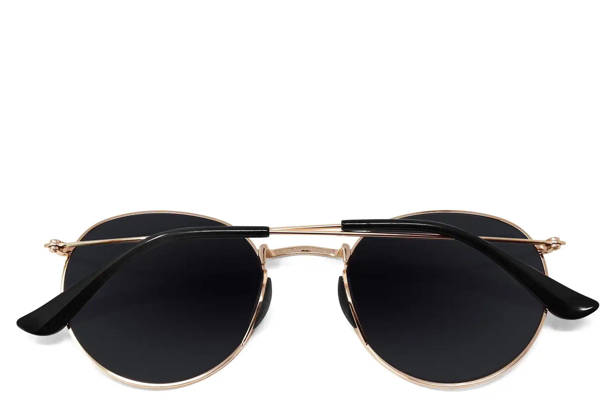 Tangle Free Aston - Black Gold Polarized