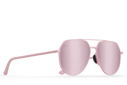 Tangle Free Aviator Hex - Rose Polarized