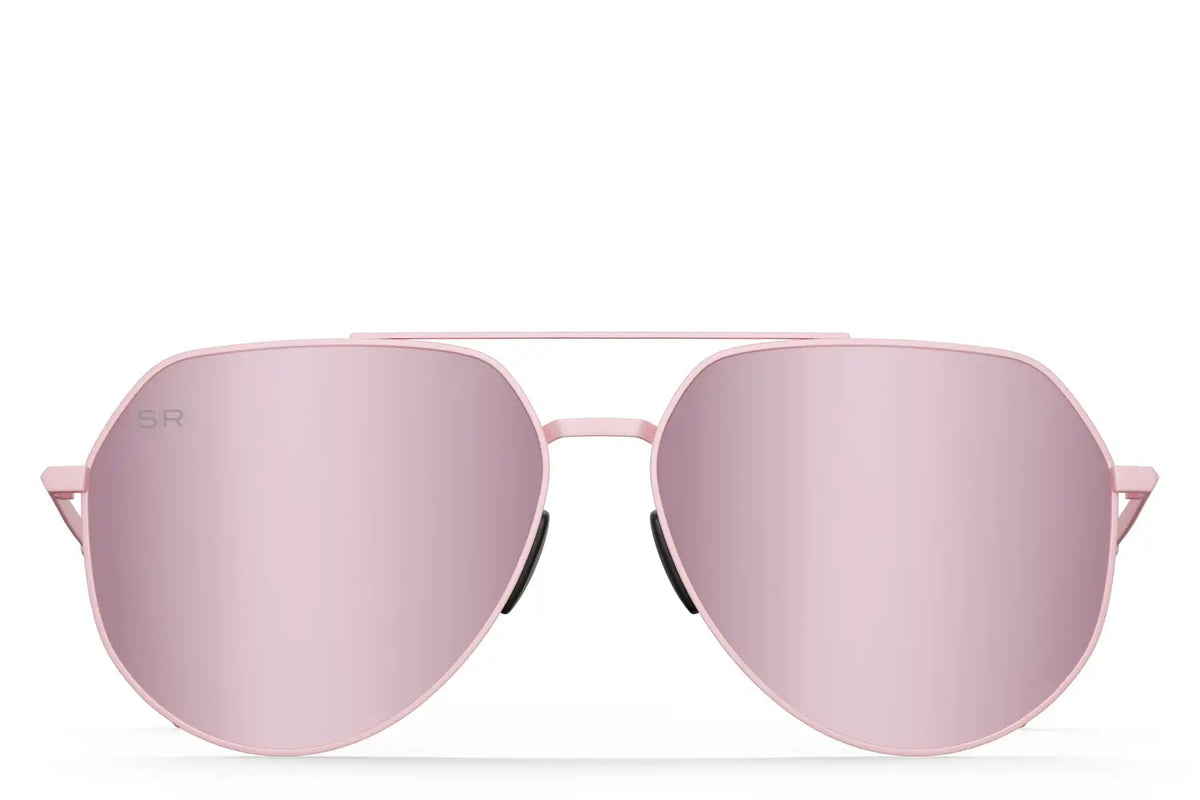 Tangle Free Aviator Hex - Rose Polarized