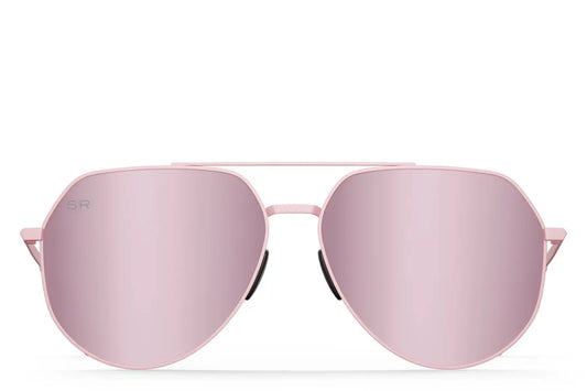 Tangle Free Aviator Hex - Rose Polarized