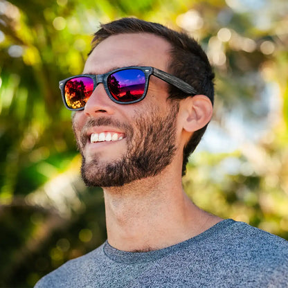 Classic Timber - Black Mirage Polarized