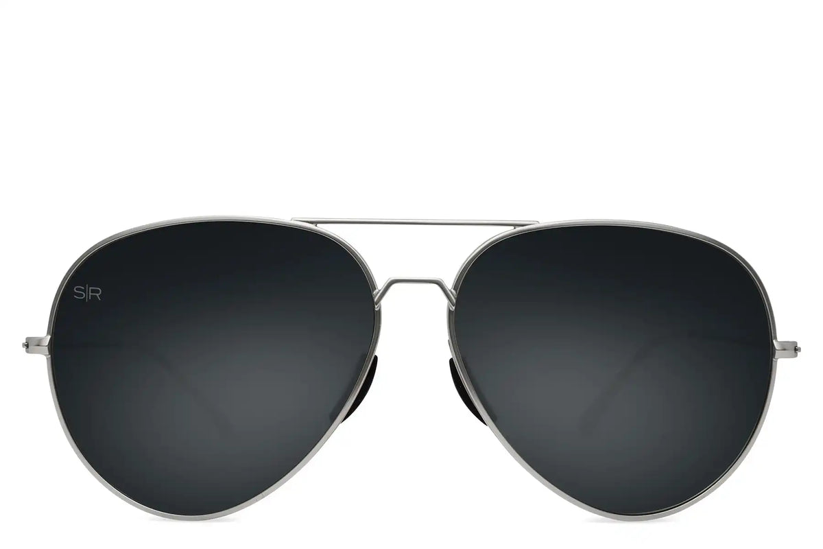 Tangle Free Aviator - Blackout Polarized