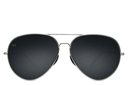 Tangle Free Aviator - Blackout Polarized