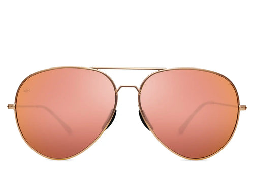 Tangle Free Aviator - Rose Gold Polarized
