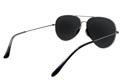 Tangle Free Aviator - Blackout Polarized