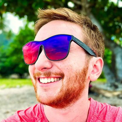 HighRise - Black Mirage Timber Polarized