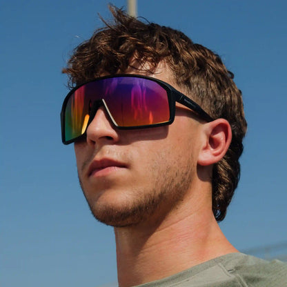 Rival Matte Black - Mirage Polarized